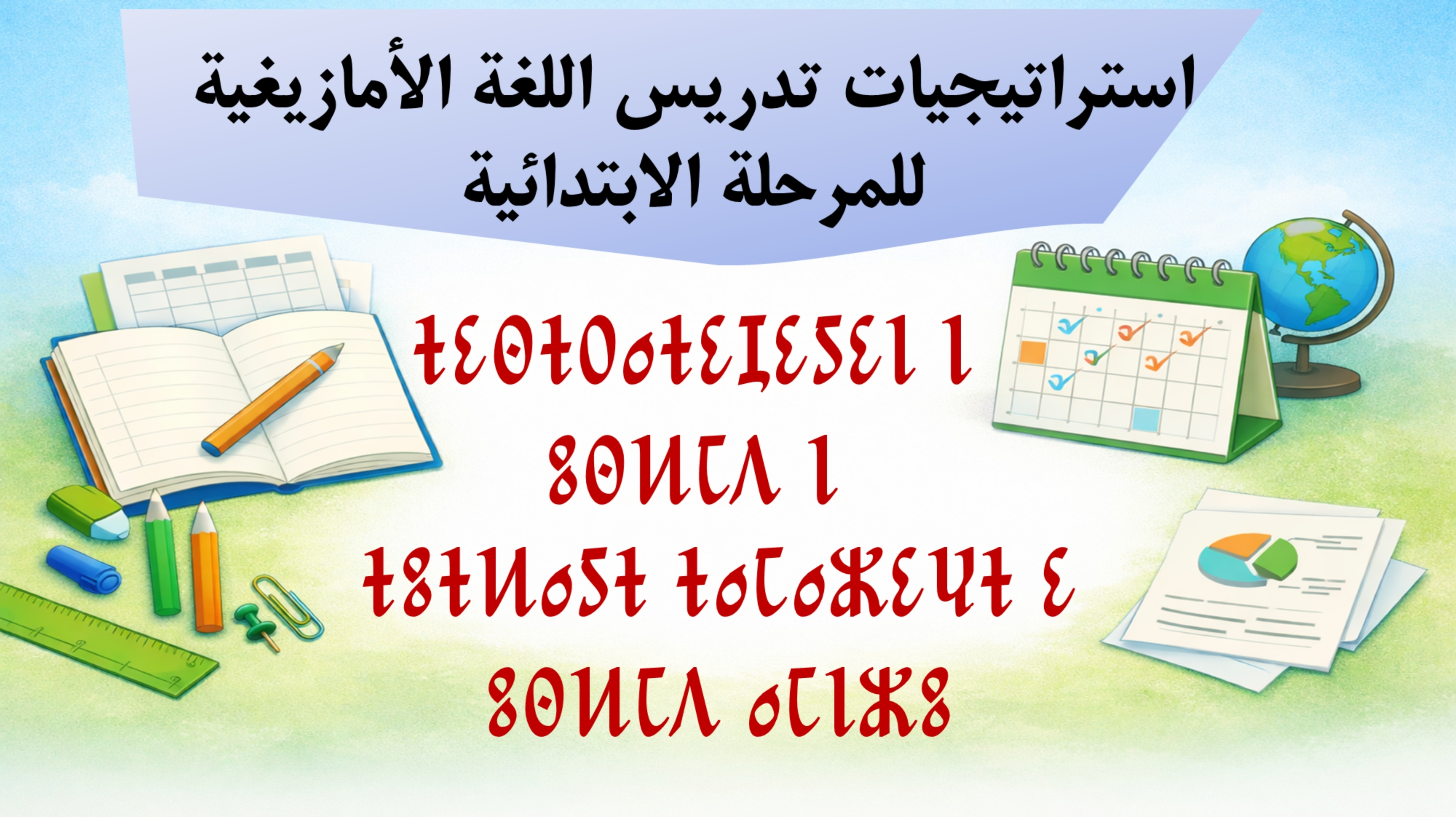 التخطيط اليومي والوسائل التعليمية